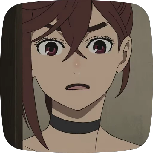 😳 Стикер «Momo Ayase Dandadan» для Telegram
