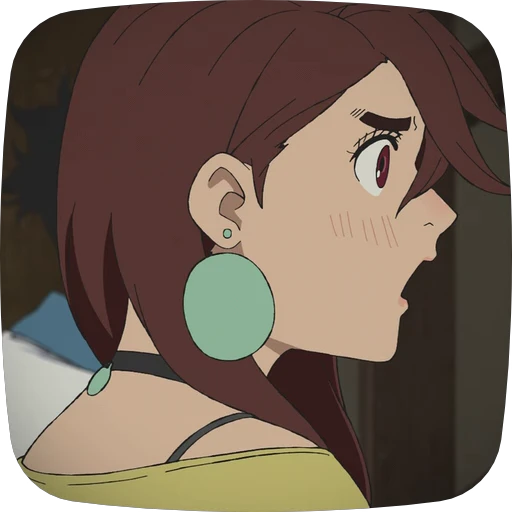 😱 Стикер «Momo Ayase Dandadan» для Telegram