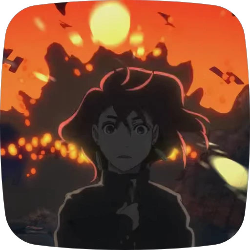 💥 Стикер «Momo Ayase Dandadan» для Telegram