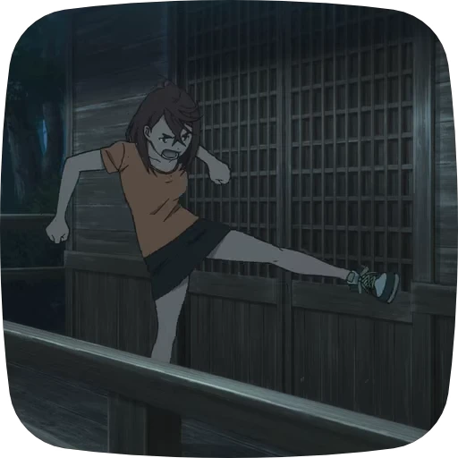 🦵 Стикер «Momo Ayase Dandadan» для Telegram