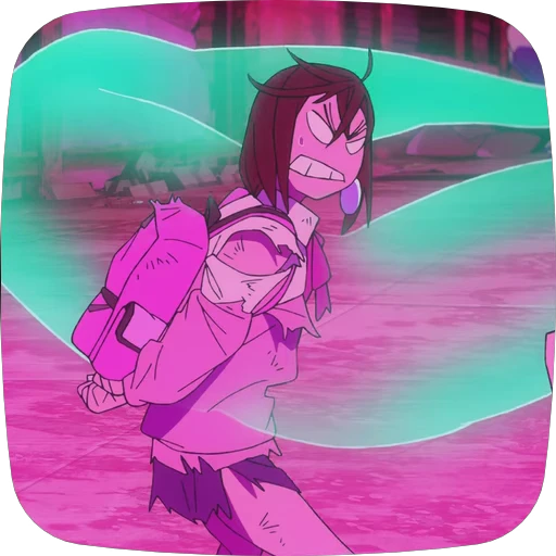 🤬 Стикер «Momo Ayase Dandadan» для Telegram