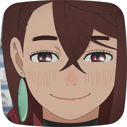 🥹 Стикер «Momo Ayase Dandadan» для Telegram