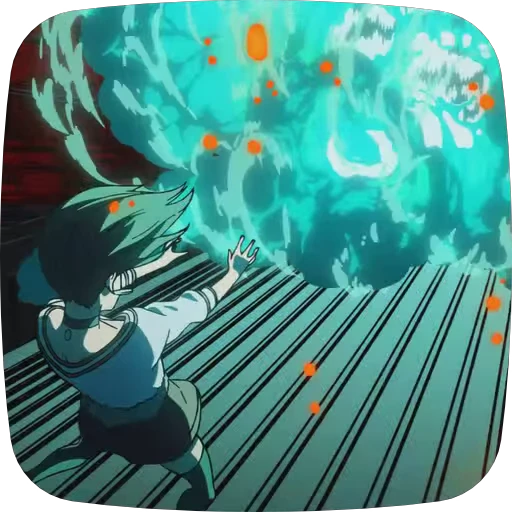 💥 Стикер «Momo Ayase Dandadan» для Telegram