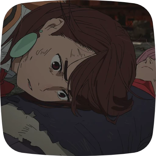 👂 Стикер «Momo Ayase Dandadan» для Telegram