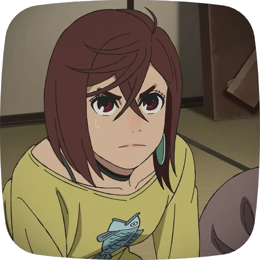 🙇‍♀️ Стикер «Momo Ayase Dandadan» для Telegram