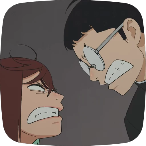 😬 Стикер «Momo Ayase Dandadan» для Telegram