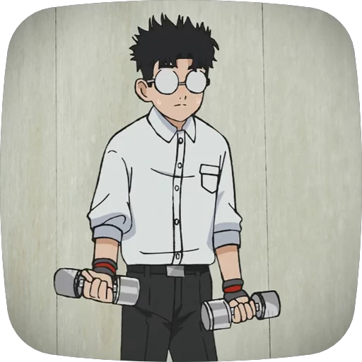 💪 Стикер «Okarun Dandadan» для Telegram