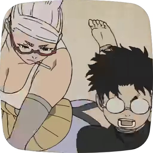 👊 Стикер «Seiko Ayase Dandadan» для Telegram