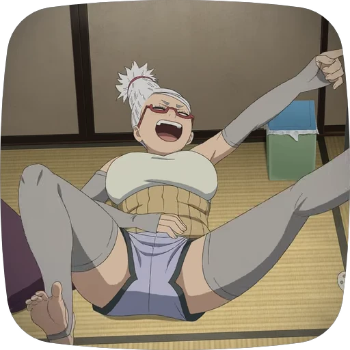 🤣 Стикер «Seiko Ayase Dandadan» для Telegram