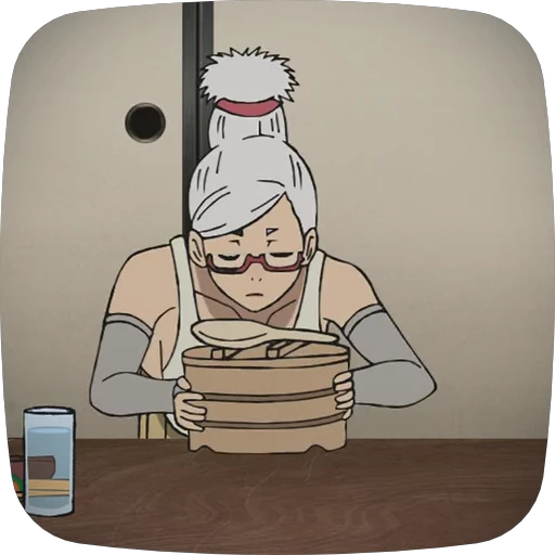 🍚 Стикер «Seiko Ayase Dandadan» для Telegram