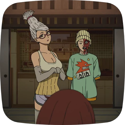 👵 Стикер «Seiko Ayase Dandadan» для Telegram