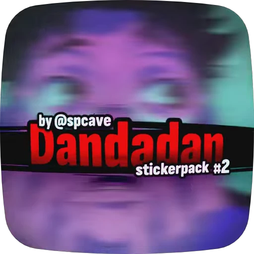 Стикерпак Dandadan для Telegram