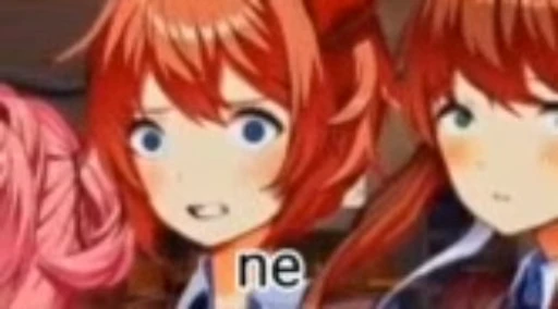😐 Стикер «DDLC pack» для Telegram