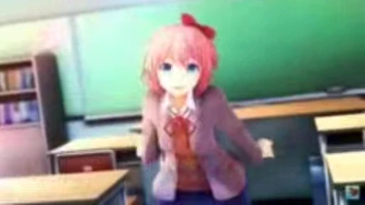 ❤️ Стикер «DDLC pack» для Telegram