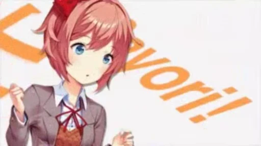 Стикерпак DDLC pack для Telegram