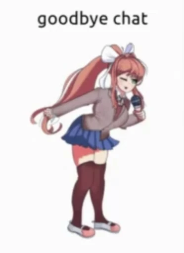 👋 Стикер «DDLC pack» для Telegram
