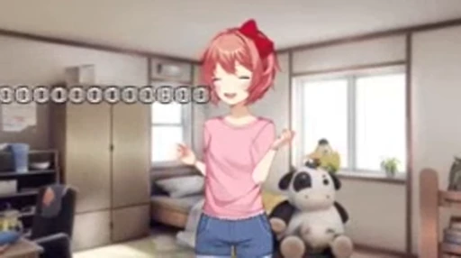 😘 Стикер «DDLC pack» для Telegram