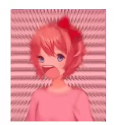 😱 Стикер «DDLC pack» для Telegram