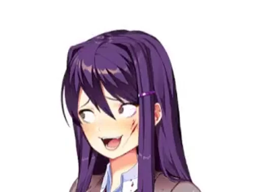🫣 Стикер «DDLC pack» для Telegram