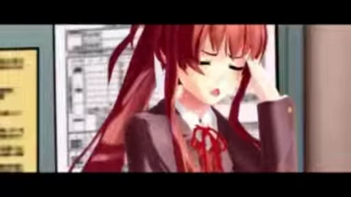 😒 Стикер «DDLC pack» для Telegram