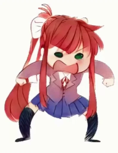 😳 Стикер «DDLC pack» для Telegram