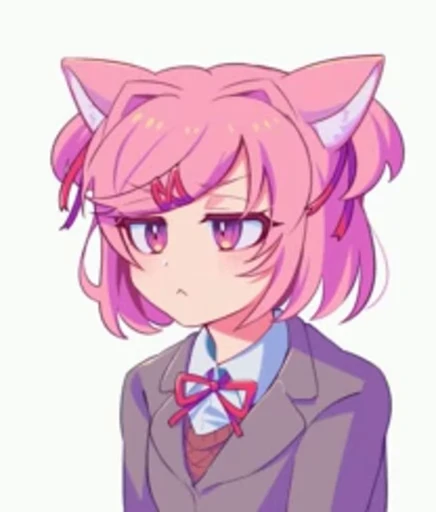 😑 Стикер «DDLC pack» для Telegram