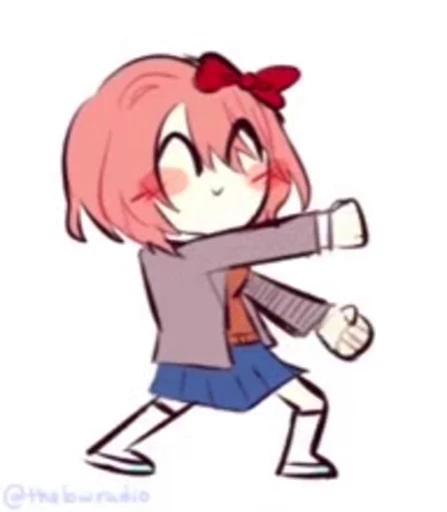 💃 Стикер «DDLC pack» для Telegram