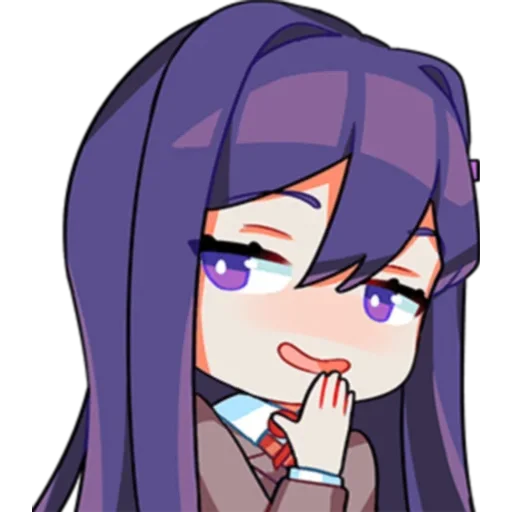 🙃 Стикер «DDLC» для Telegram