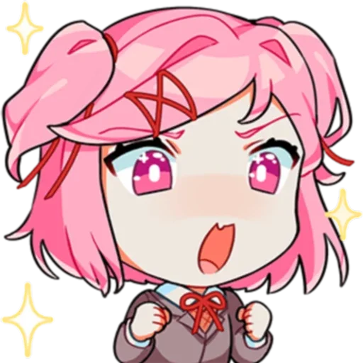 😯 Стикер «DDLC» для Telegram