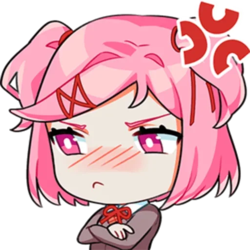 😒 Стикер «DDLC» для Telegram