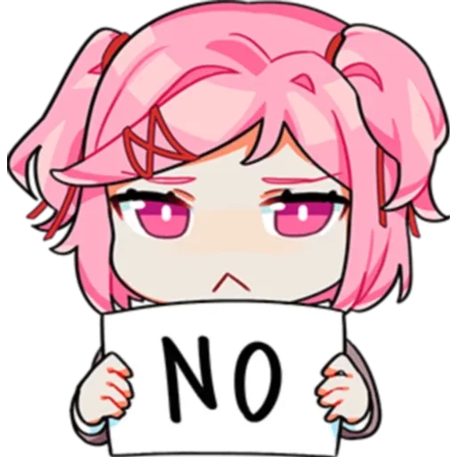 😠 Стикер «DDLC» для Telegram