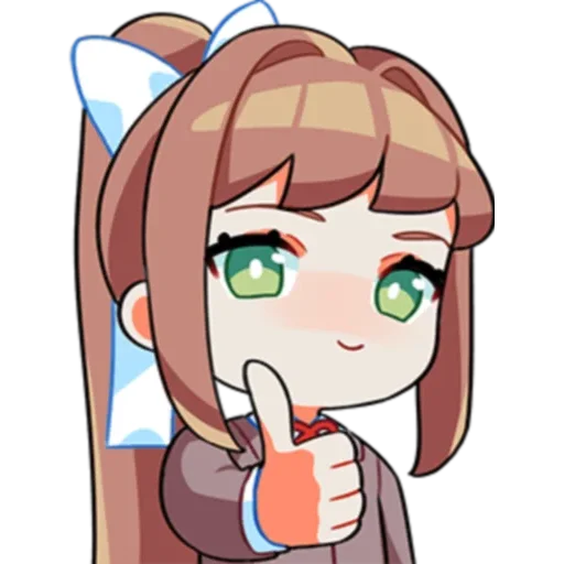 🙂 Стикер «DDLC» для Telegram