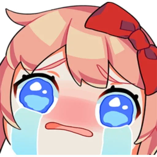 😭 Стикер «DDLC» для Telegram