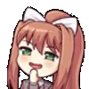 Стикер 11 Ddlc Animemotes