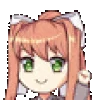 Стикер 6 Ddlc Animemotes