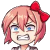 Стикер 37 Ddlc Animemotes