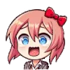 Стикер 31 Ddlc Animemotes