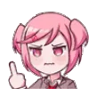 Стикер 16 Ddlc Animemotes