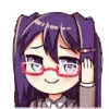 Стикер 44 Ddlc Animemotes