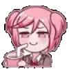 Стикер 28 Ddlc Animemotes