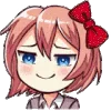 Стикер 36 Ddlc Animemotes