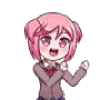Стикер 19 Ddlc Animemotes