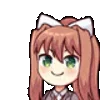 Стикер 12 Ddlc Animemotes