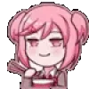 Стикер 17 Ddlc Animemotes