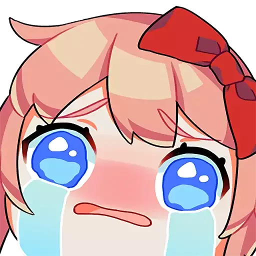 🥺 Стикер «doki doki emotes» для Telegram