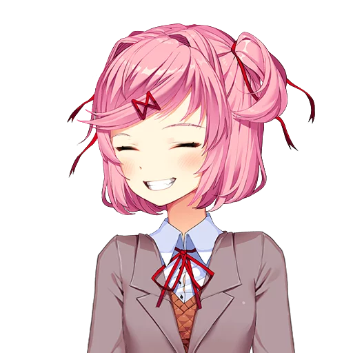 😀 Стикер «Doki-Doki Literature Club» для Telegram
