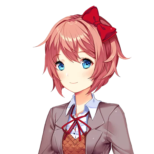 😀 Стикер «Doki-Doki Literature Club» для Telegram