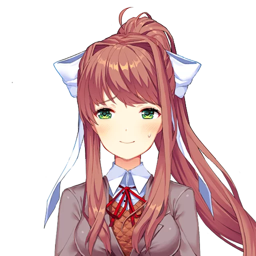😉 Стикер «Doki-Doki Literature Club» для Telegram