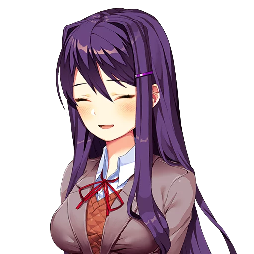 😀 Стикер «Doki-Doki Literature Club» для Telegram