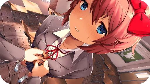 😚 Стикер «Doki-Doki Literature Club» для Telegram